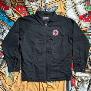 Independent trucks skate bomber jacket LARGE Speed Kills Coach Jacket full zip